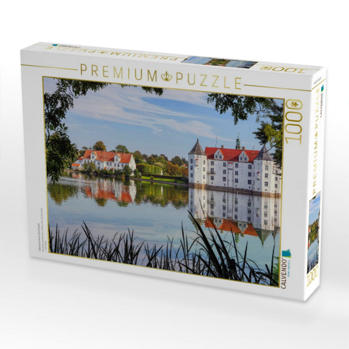 Wasserschloss Glückstadt - CALVENDO Foto-Puzzle'