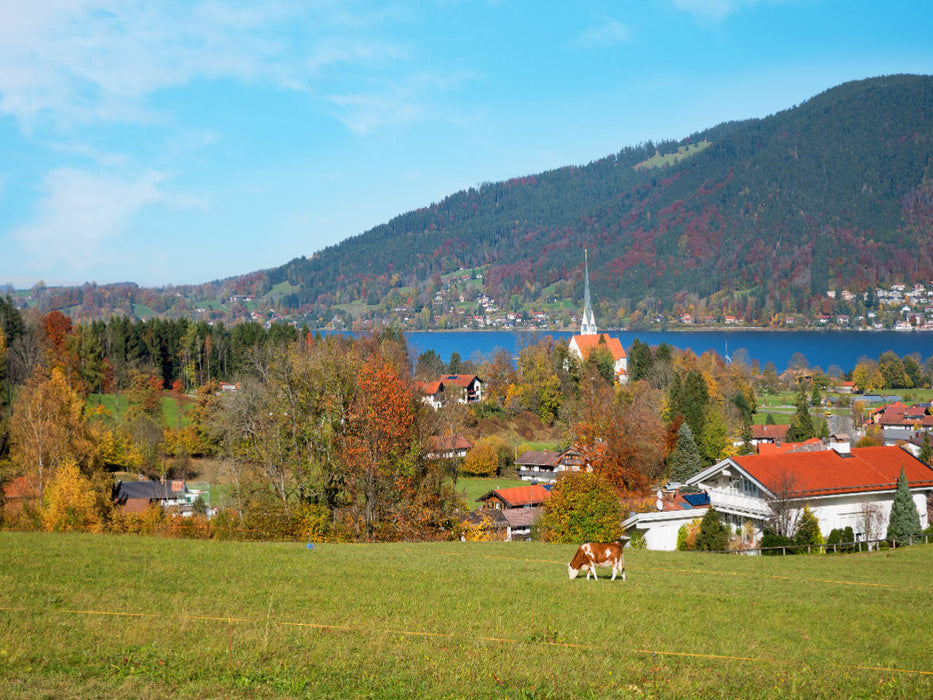 Herbstlandschaft Kleinbuch - CALVENDO Foto-Puzzle'