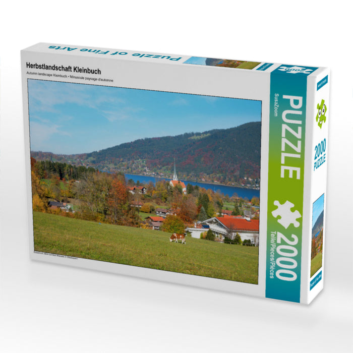 Herbstlandschaft Kleinbuch 2000 Teile Puzzle quer - CALVENDO Foto-Puzzle'
