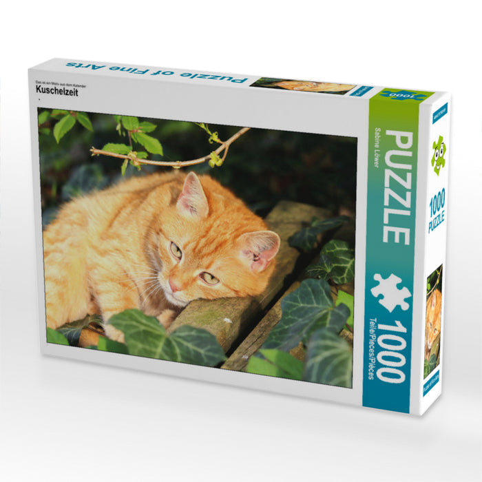 L'heure des câlins - Puzzle photo CALVENDO 