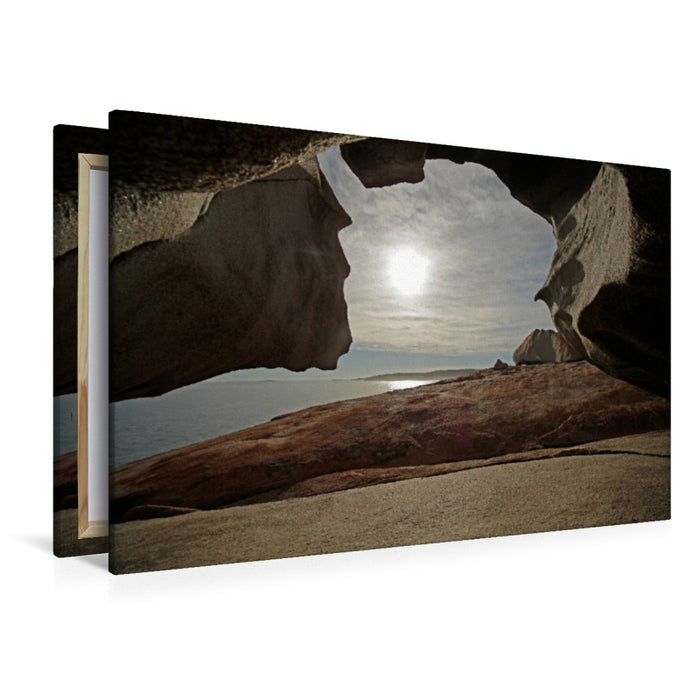 Premium Textil-Leinwand Kangaroo Island