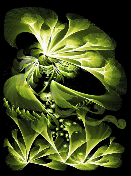 Green garden fairy - CALVENDO photo puzzle 