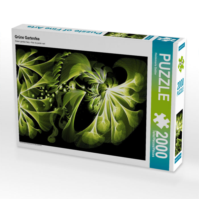 Green garden fairy - CALVENDO photo puzzle 