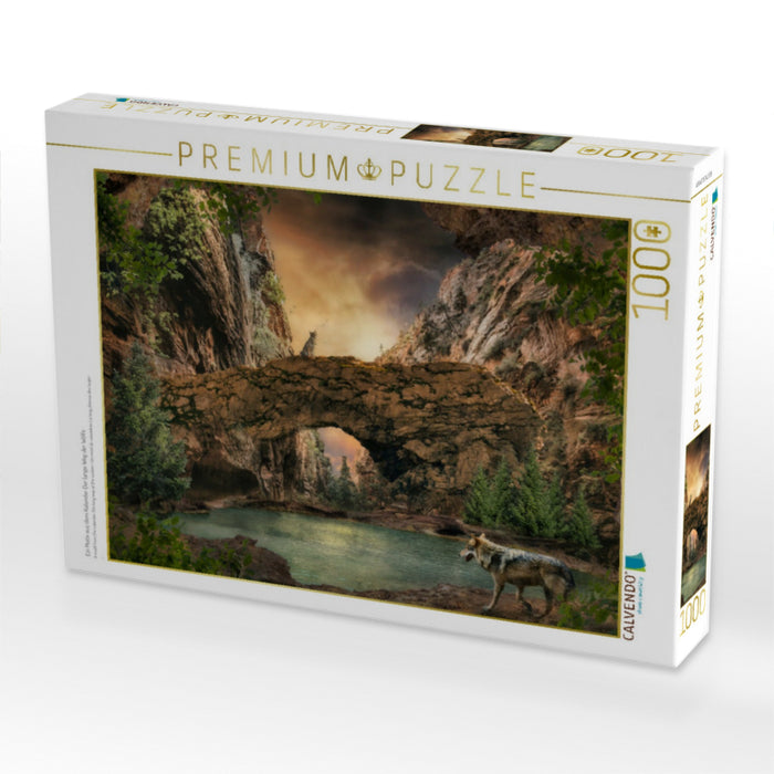 Ein Motiv aus dem Kalender Der lange Weg der Wölfe - CALVENDO Foto-Puzzle'