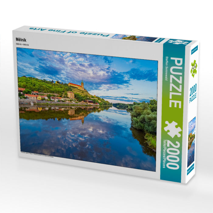 Mělník - Puzzle photo CALVENDO 