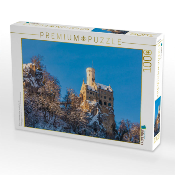 Schloss Lichtenstein auf der Schwäbischen Alb - CALVENDO Foto-Puzzle'