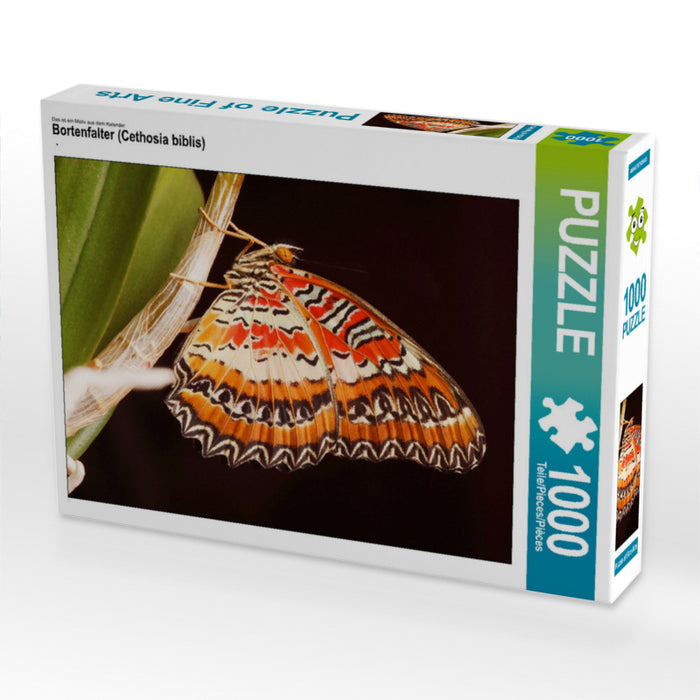 Bortenfalter (Cethosia biblis) 1000 Teile Puzzle quer - CALVENDO Foto-Puzzle'