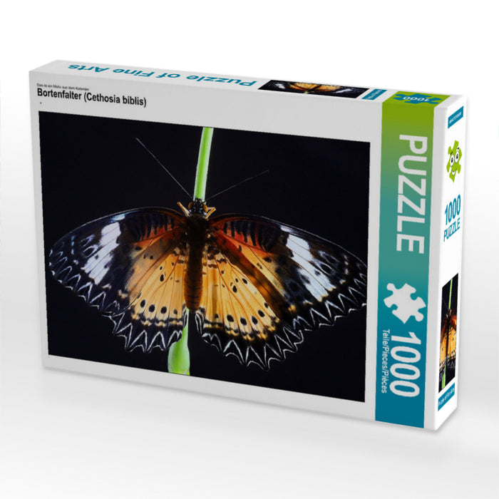 Bristle butterfly (Cethosia biblis) - CALVENDO photo puzzle 