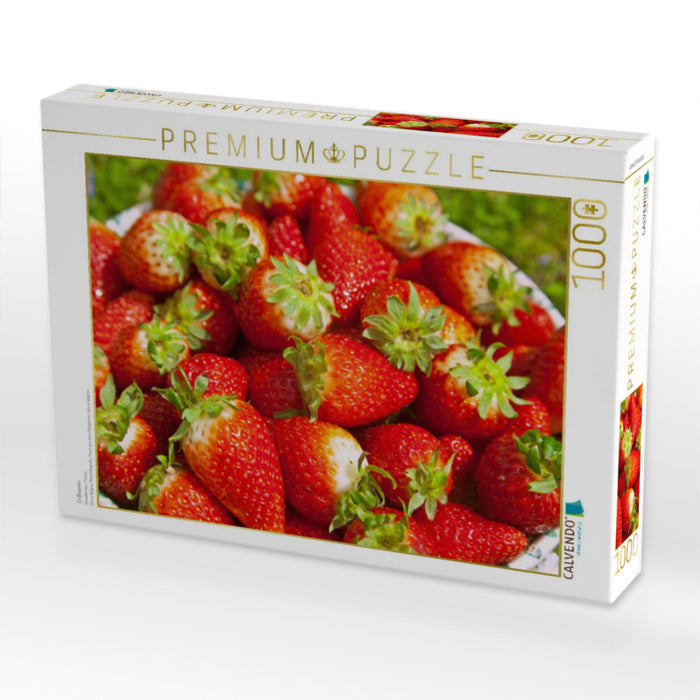 Erdbeeren - CALVENDO Foto-Puzzle'