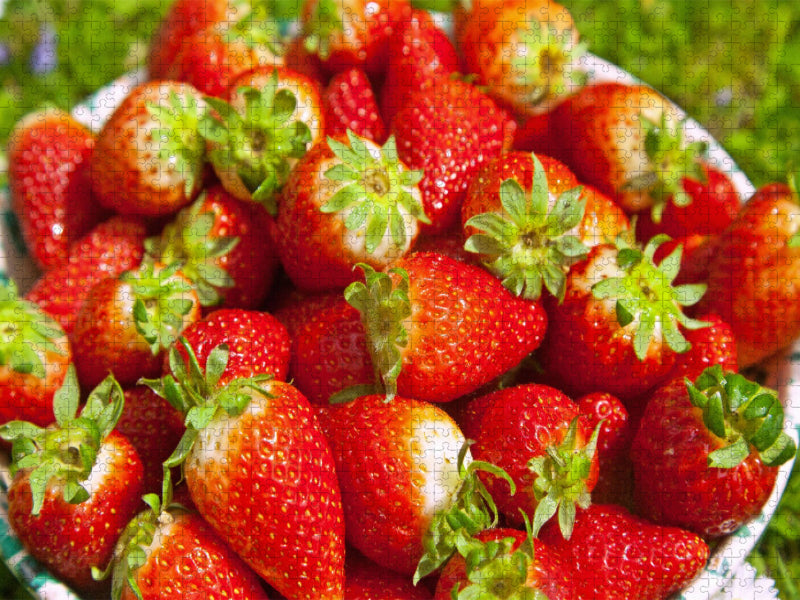 Erdbeeren - CALVENDO Foto-Puzzle'