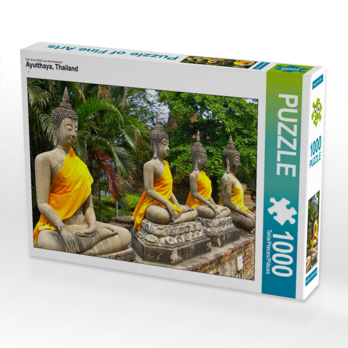 Ayutthaya, Thailand 1000 Teile Puzzle quer - CALVENDO Foto-Puzzle'