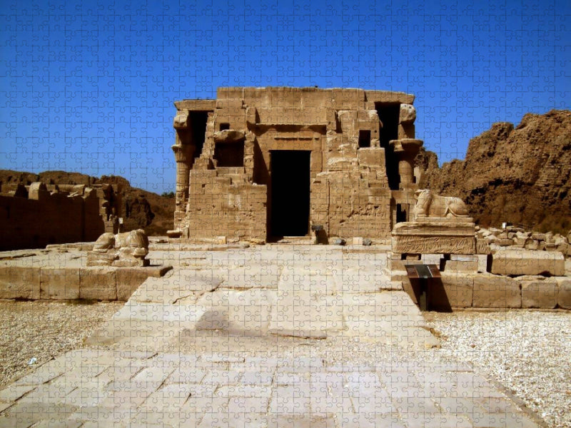Römisches Geburtshausin Dendera, Syrien - CALVENDO Foto-Puzzle'