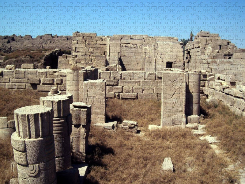 Ptolemäisches Geburtshaus in Dendera, Syrian - CALVENDO Foto-Puzzle'