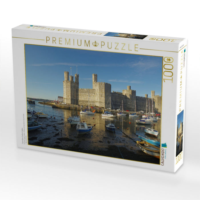 Caernafon Castle in Wales - CALVENDO Foto-Puzzle'