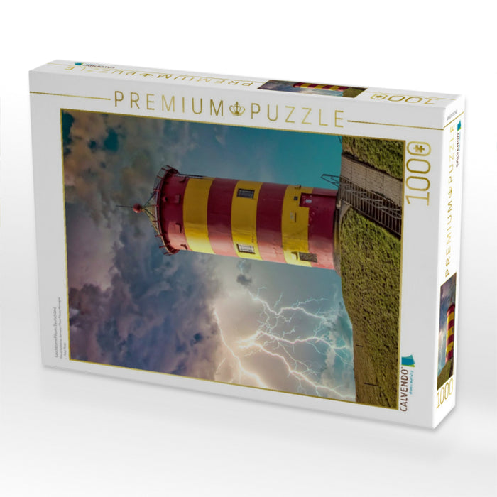 Leuchtturm Pilsum, Deutschland - CALVENDO Foto-Puzzle'