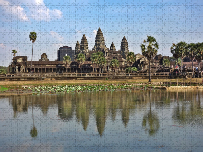 Angkor Wat Tempel Kambodscha - CALVENDO Foto-Puzzle'
