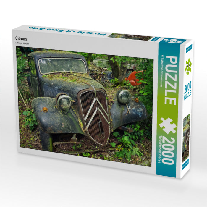 Citroen 2000 Teile Puzzle quer - CALVENDO Foto-Puzzle'
