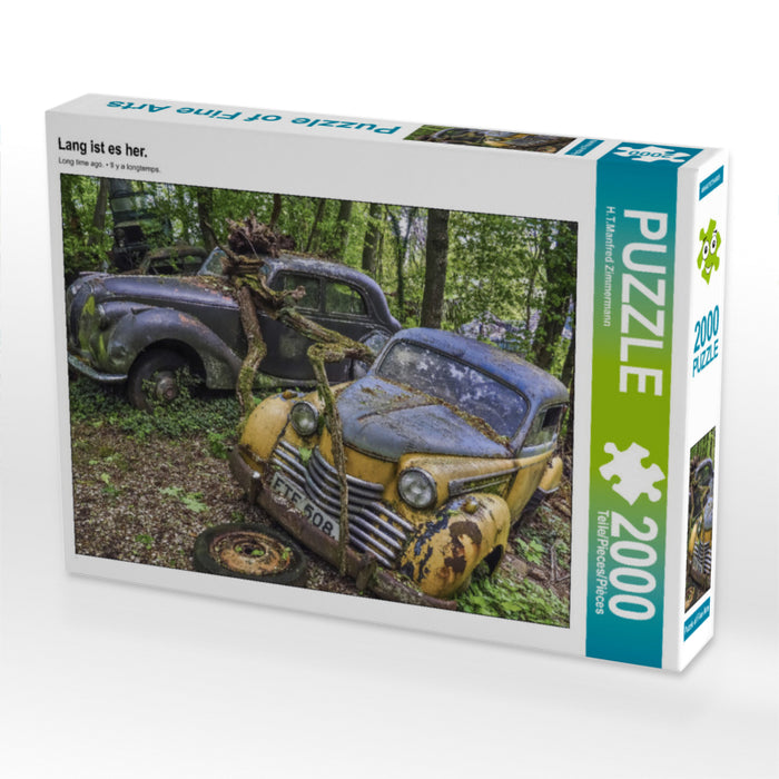 Lang ist es her. 2000 Teile Puzzle quer - CALVENDO Foto-Puzzle'