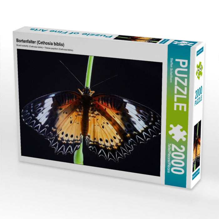 Bortenfalter (Cethosia biblis) 2000 Teile Puzzle quer - CALVENDO Foto-Puzzle'