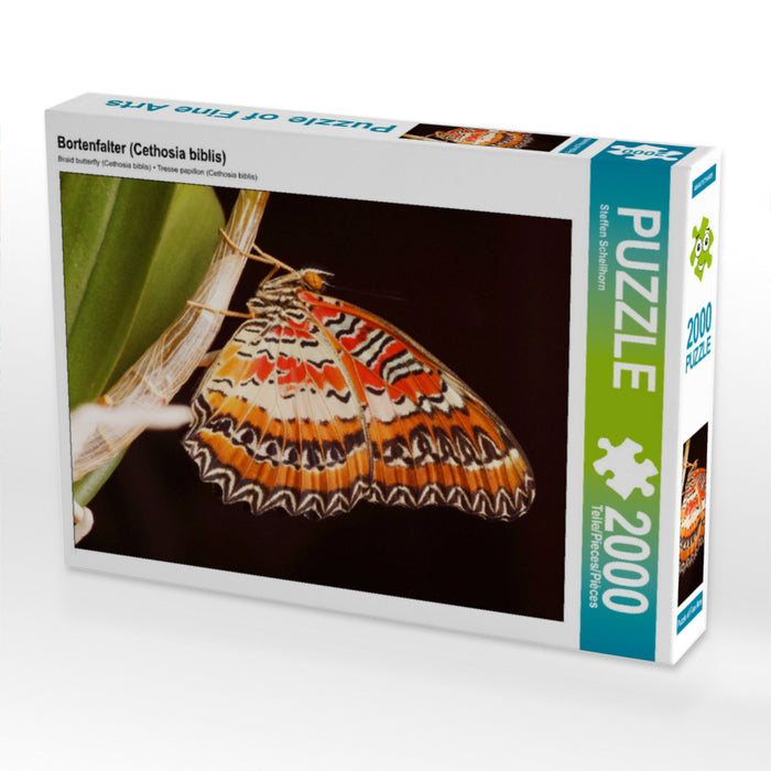 Bristle butterfly (Cethosia biblis) - CALVENDO photo puzzle 