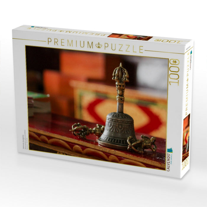 tibetische Handglocke - CALVENDO Foto-Puzzle'