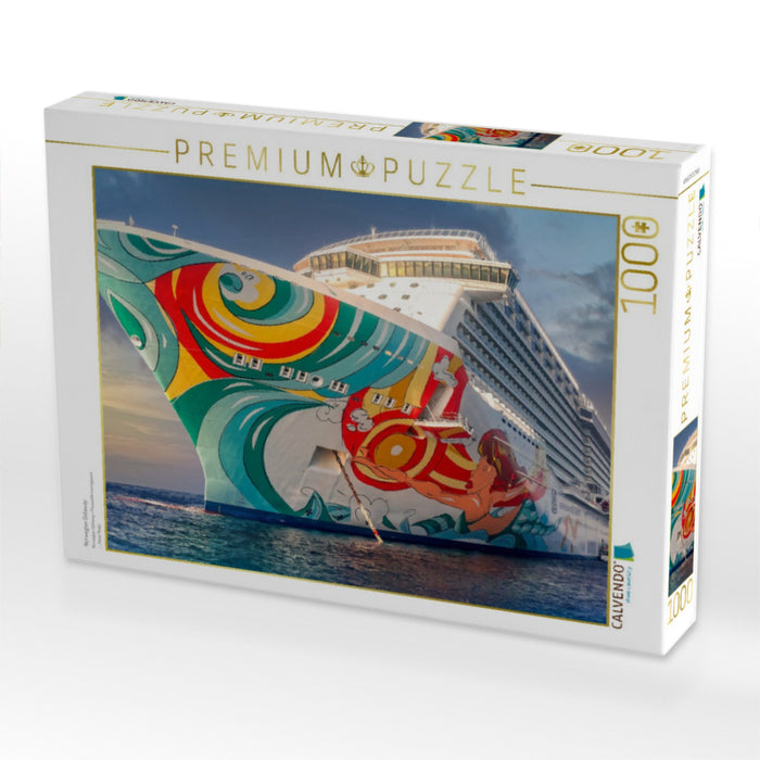 Norwegian Getaway - CALVENDO Foto-Puzzle'