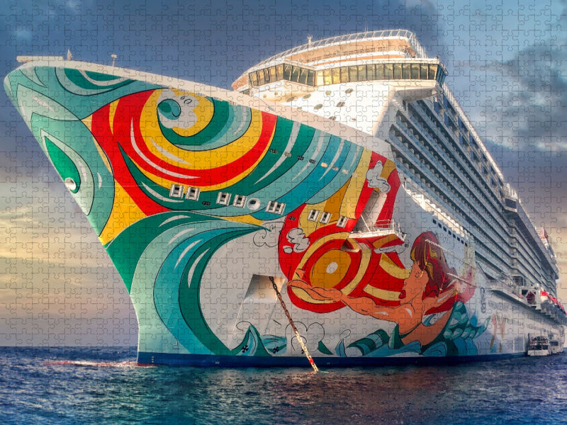 Norwegian Getaway - CALVENDO Foto-Puzzle'