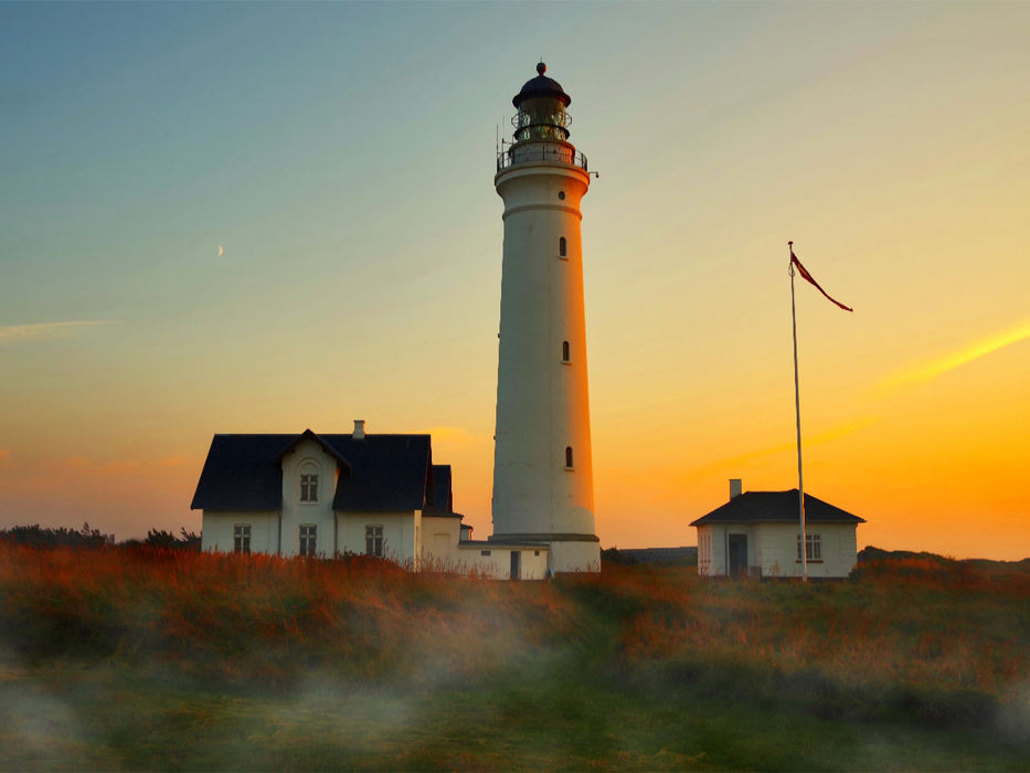 Leuchtturm von Hirtshals - CALVENDO Foto-Puzzle'