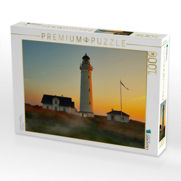 Leuchtturm von Hirtshals - CALVENDO Foto-Puzzle'
