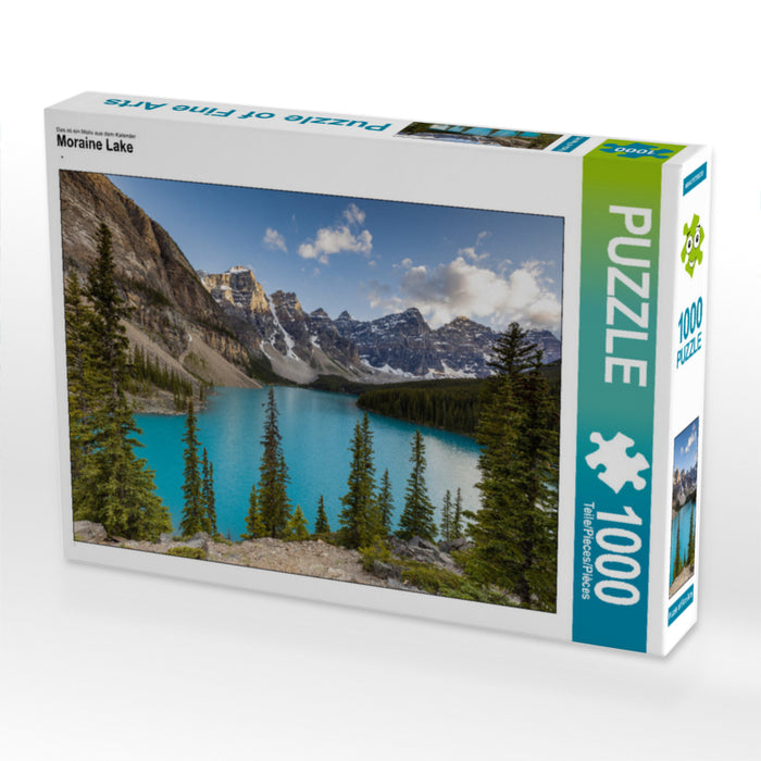 Moraine Lake 1000 Teile Puzzle quer - CALVENDO Foto-Puzzle'