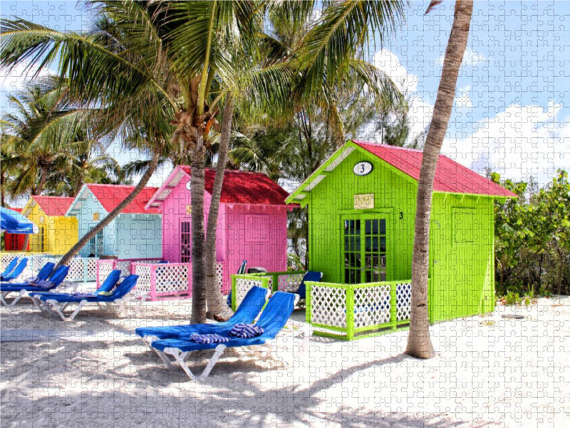 Ein Motiv aus dem Kalender Die Bahamas - Ein Paradies auf Erden 2000 Teile Puzzle quer - CALVENDO Foto-Puzzle'