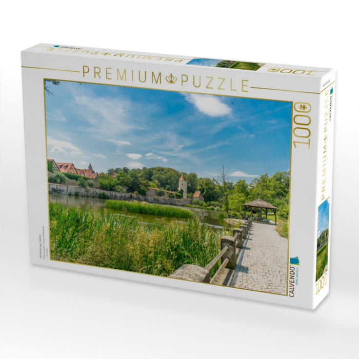 Rothenburger Weiher - CALVENDO Foto-Puzzle'