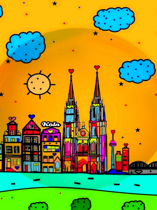 Cologne - Puzzle photo CALVENDO 