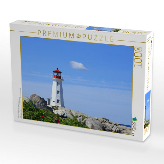 Der Leuchtturm von Peggys Cove - CALVENDO Foto-Puzzle'