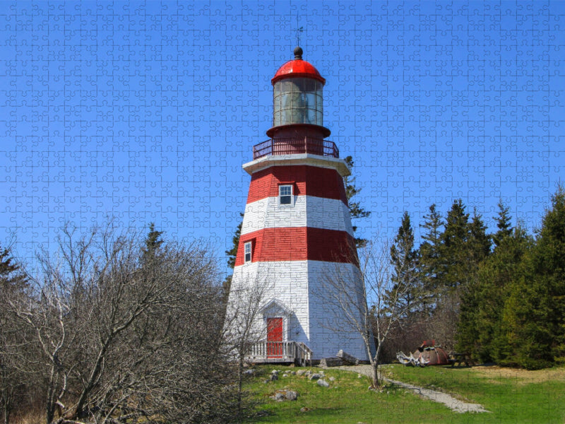 Leuchtturm in Barrington - CALVENDO Foto-Puzzle'