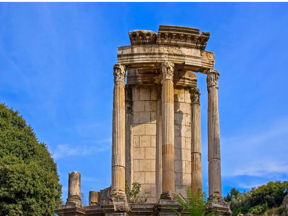 Temple of Vesta in the Roman Forum in Rome - CALVENDO photo puzzle 