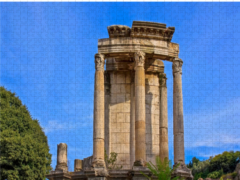 Temple of Vesta in the Roman Forum in Rome - CALVENDO photo puzzle 