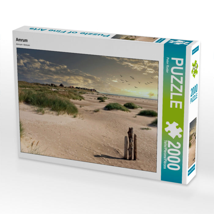 Amrum 2000 Teile Puzzle quer - CALVENDO Foto-Puzzle'