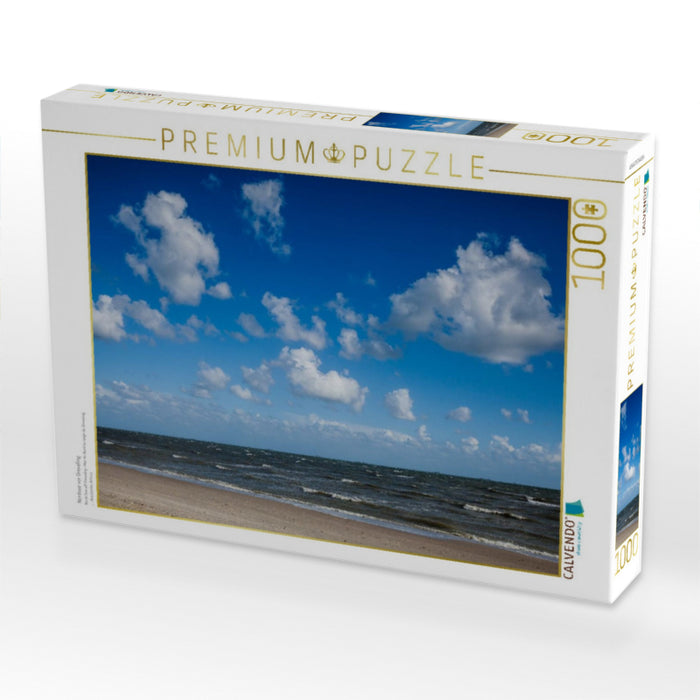Nordsee vor Greveling - CALVENDO Foto-Puzzle'