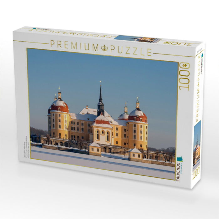 Das Schloss Moritzburg - CALVENDO Foto-Puzzle'