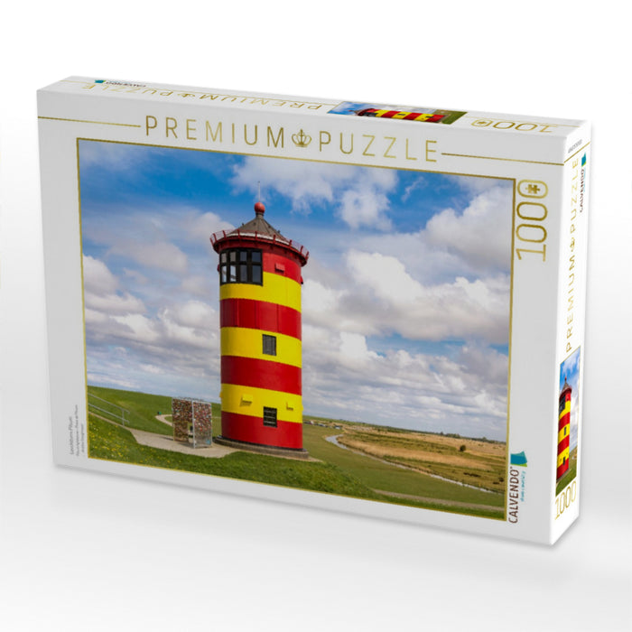 Leuchtturm Pilsum - CALVENDO Foto-Puzzle'