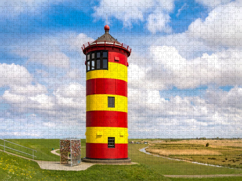 Leuchtturm Pilsum - CALVENDO Foto-Puzzle'