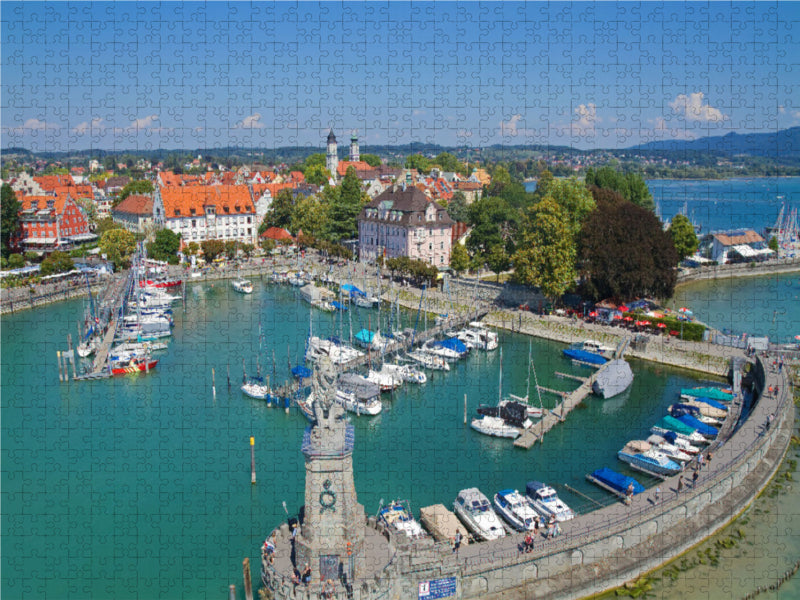 Lindau am Bodensee 1000 Teile Puzzle quer - CALVENDO Foto-Puzzle'