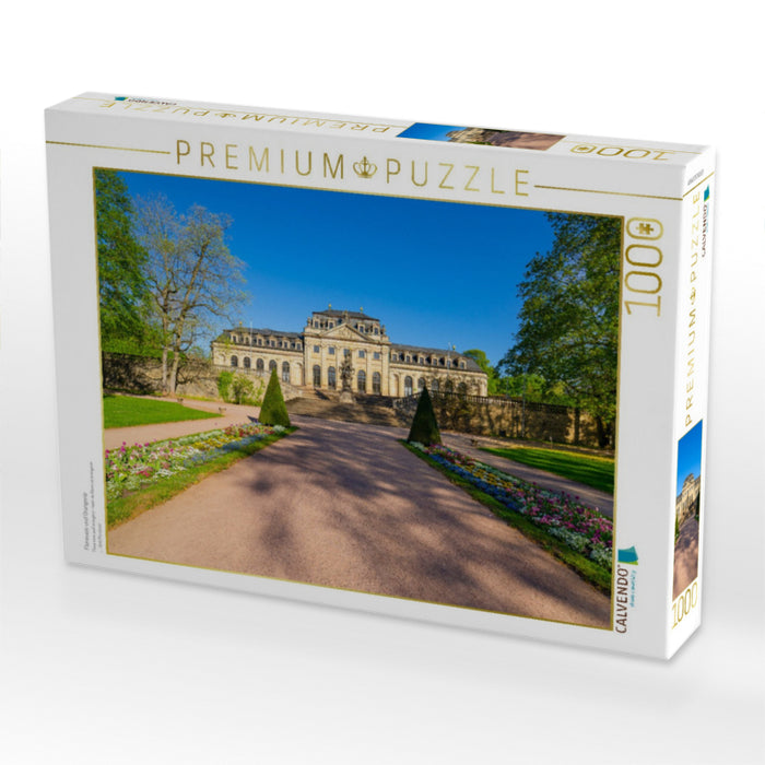 Floravase und Orangerie - CALVENDO Foto-Puzzle'