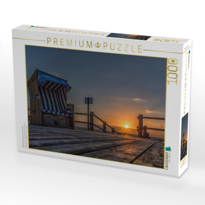 Bitte Platz nehmen und genießen! - CALVENDO Foto-Puzzle'