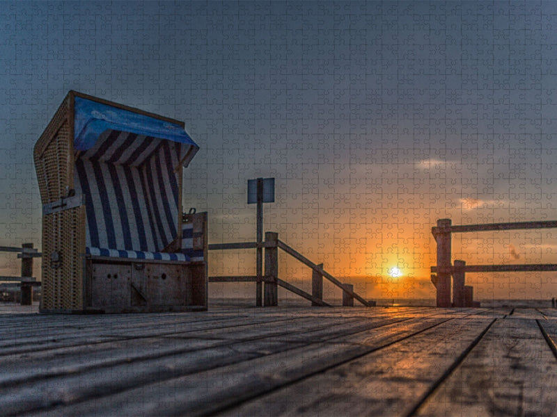 Bitte Platz nehmen und genießen! - CALVENDO Foto-Puzzle'