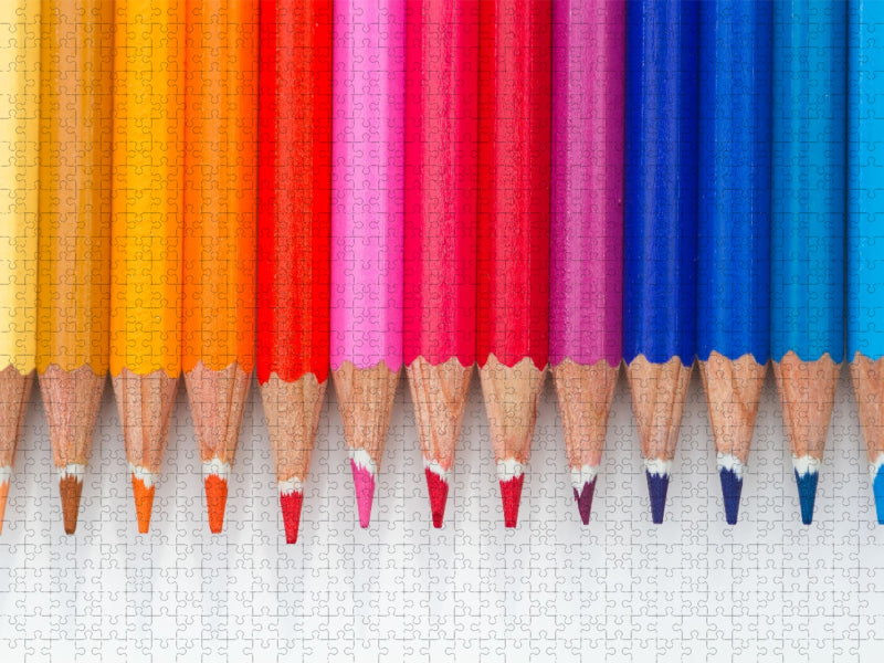 Buntstifte - CALVENDO Foto-Puzzle'