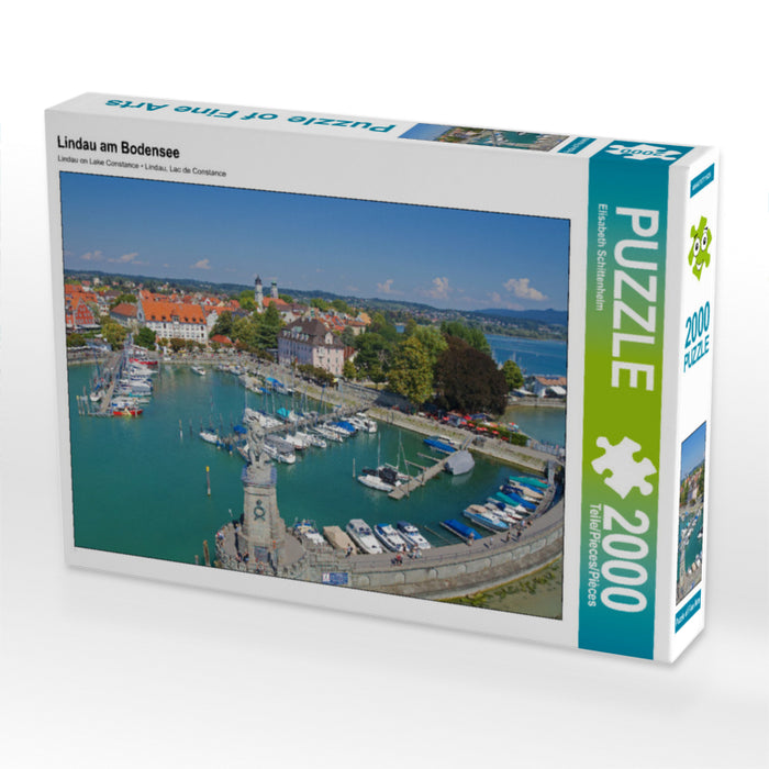 Lindau am Bodensee 2000 Teile Puzzle quer - CALVENDO Foto-Puzzle'