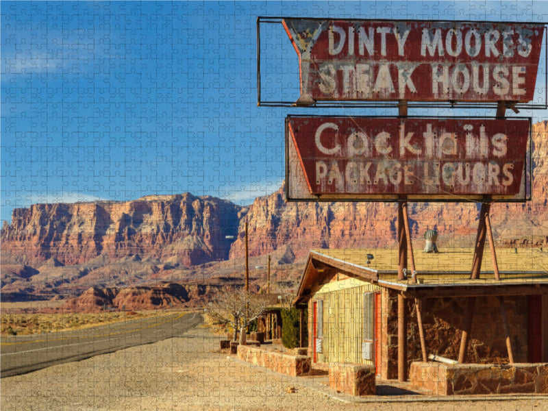 Highway 89A, Marble Canyon 2000 Teile Puzzle quer - CALVENDO Foto-Puzzle'