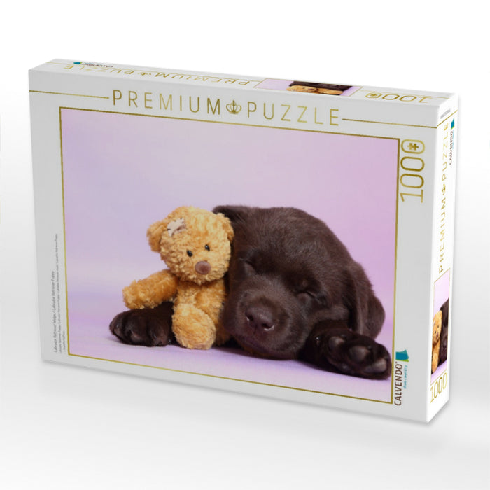 Labrador Retriever Welpe / Labrador Retriever Puppy - CALVENDO Foto-Puzzle'